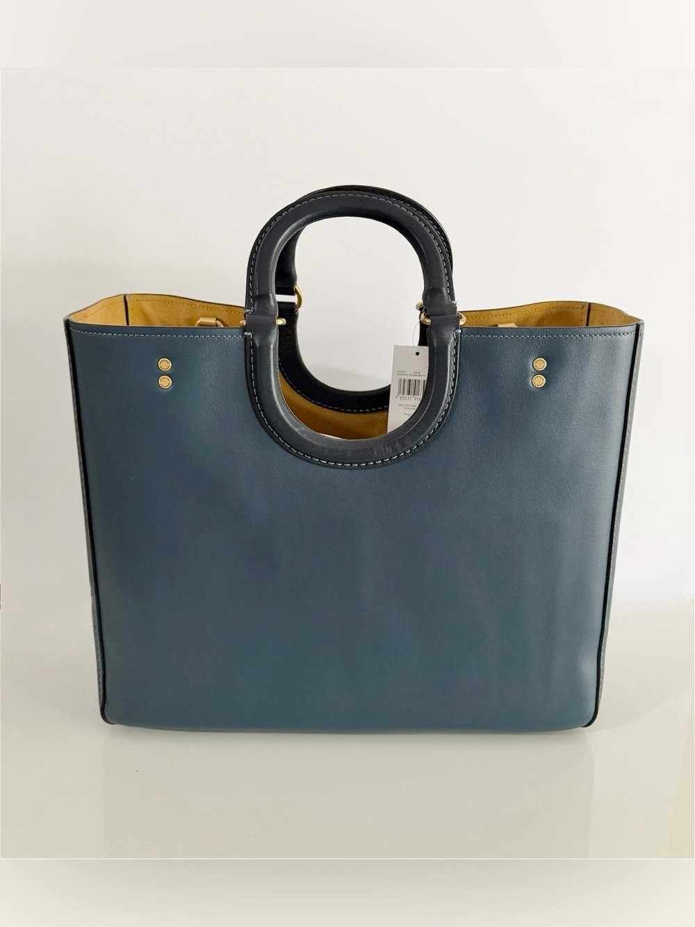 Coach Rae Tote in Dark Denim Multi - Picture 2 of 16